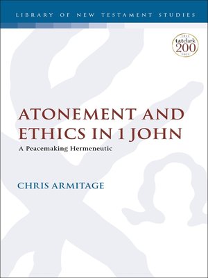 cover image of Atonement and Ethics in 1 John